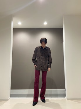 「CASPER JOHN AIVER（キャスパージョンアイバー）のアイテム」を使った、NARUさん（メンズ・168cm）の秋コーディネート