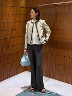 「TOMORROWLAND （トゥモローランド）のアイテム」を使った、Takagi_TOMORROWLANDさん（レディース・167cm）の春コーディネート