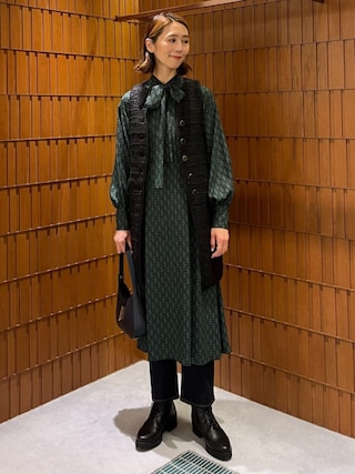 BALLSEY（ボールジィ）の「モノグラムプリント フロンタブルボウタイ