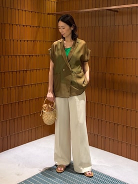 Takagi_TOMORROWLANDさん(レディース・167cm)の夏コーディネート