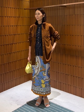 「TOMORROWLAND （トゥモローランド）のアイテム」を使った、Takagi_TOMORROWLANDさん（レディース・167cm）の春コーディネート