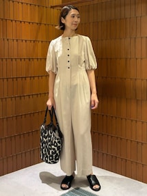 美品✨Ballsey セルロースツイル オールインワン チャコールグレー 36 Ballsey セルロースツイル オールインワン美品 - メルカリ