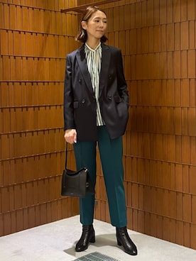 Takagi_TOMORROWLANDさん（レディース・167cm）の夏コーディネート