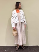 BALLSEY（ボールジィ）の「モザイクモチーフエンブロイダリー ノー