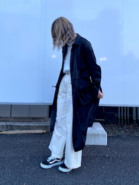 itoさんの「TYPE BLUE WIDE DENIM PANTS/ タイプブルー ワイドデニムパンツ」を使ったコーディネート