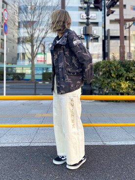 「ファッションの力を信じよう」｜「アイテム（マウンテンパーカー）」を使った、itoさん（レディース・162cm）の春コーディネート