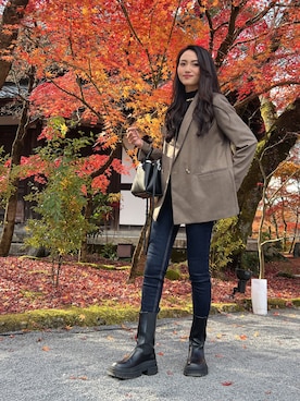 ayakaさん（レディース・166cm）の冬コーディネート