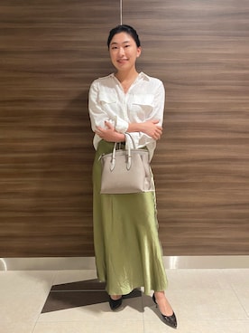 「5cmヒール」｜ユーンさん（レディース・162cm）の春コーディネート