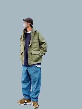 北极さん（メンズ・178cm）の冬コーディネート