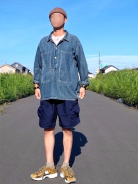 北极さん（メンズ・178cm）の夏コーディネート