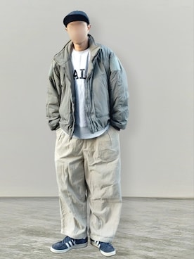 「CP80s」｜北极さん（メンズ・178cm）の冬コーディネート