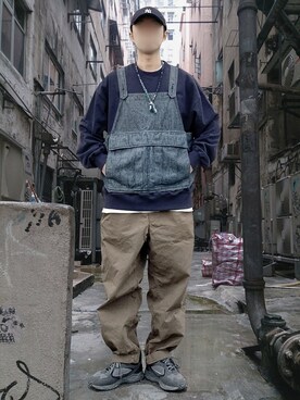 北极さん(メンズ・178cm)の春コーディネート