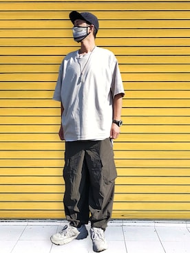 「SUUNTO（スント）のアイテム」を使った、北极さん（メンズ・178cm）の夏コーディネート