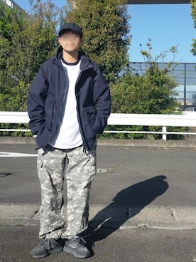 北极さん（メンズ・178cm）の春コーディネート