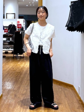 カナさん(レディース・158cm)の夏コーディネート