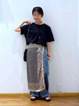 カナさん（レディース・158cm）の夏コーディネート