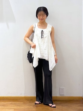 カナさん（レディース・158cm）の夏コーディネート