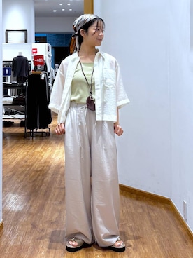 カナさん(レディース・158cm)の夏コーディネート