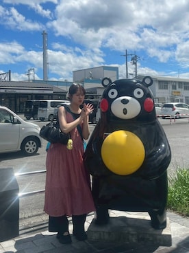 「アイテム（サンダル）」を使った、プさん（レディース・165cm）の冬コーディネート