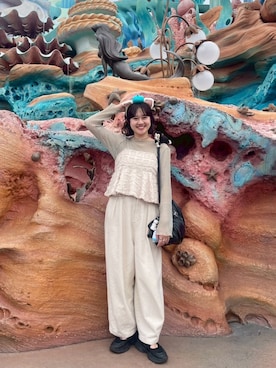 「PAGEBOY（ページボーイ）のアイテム」を使った、naoさん（レディース・166cm）の夏コーディネート