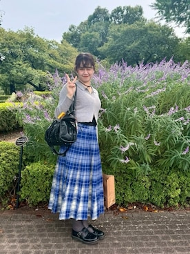 「アイテム（トートバッグ、ブラック系）」を使った、プさん（レディース・165cm）の冬コーディネート