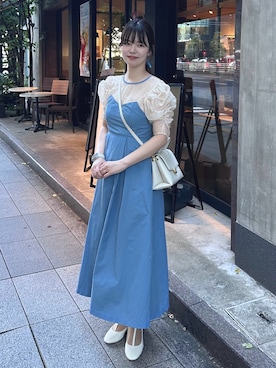 「アイテム（ワンピース/ドレス）」を使った、sunaさん（レディース・167cm・30代）の夏コーディネート