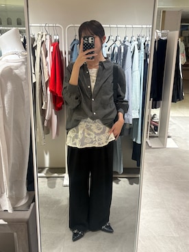 「DouDou（ドゥドゥ）のアイテム」を使った、karinさん（レディース・165cm）の春コーディネート