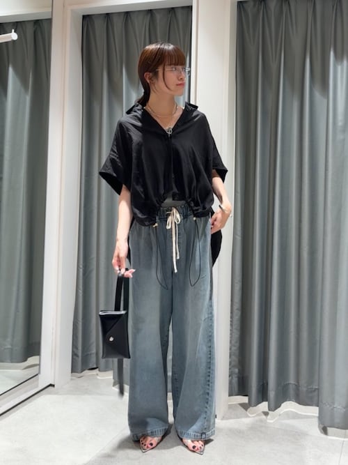 リネンドロストフレンチシャツ