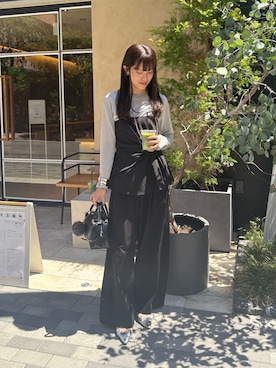 「アイテム（その他小物）」を使った、karinさん（レディース・165cm）の夏コーディネート