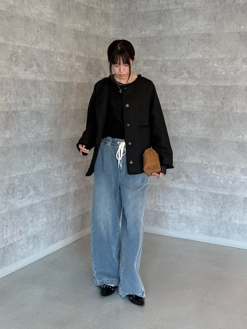 ツイードジャケット（その他アウター）｜DouDou（ドゥドゥ）の