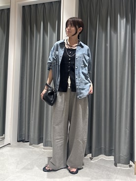 「DouDou（ドゥドゥ）のアイテム」を使った、karinさん（レディース・165cm）の春コーディネート