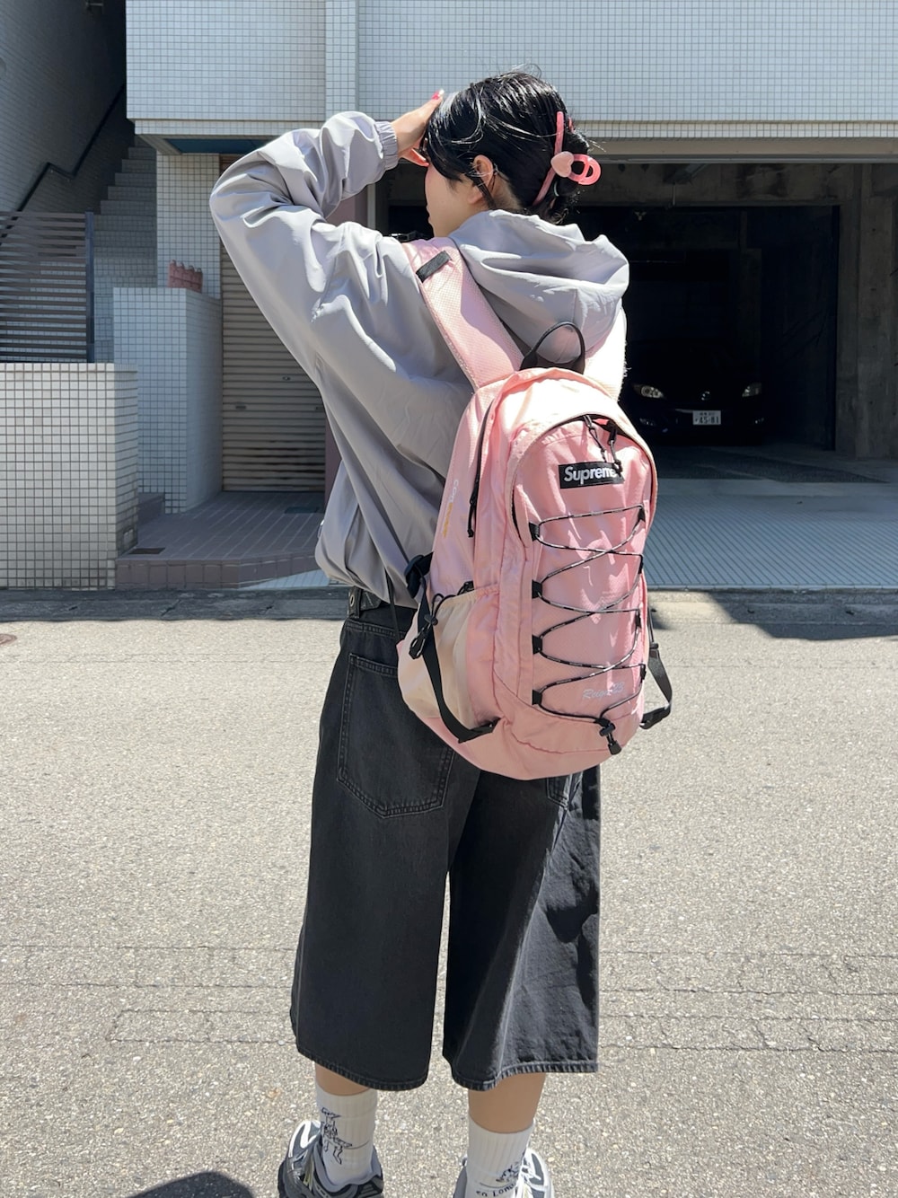 The North Face Supreme ピンクリュック 21SS Supreme × The North Face テープ シーム バックパック