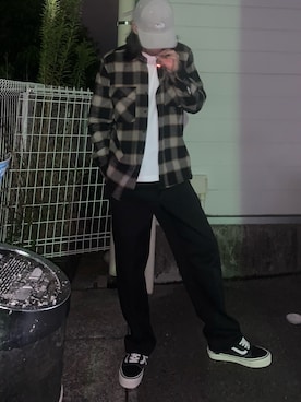 「アイテム（チノパンツ）」を使った、ゆーすけさん（メンズ・171cm・20代）の秋コーディネート