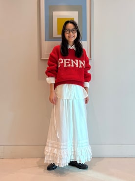 鈴木 ひかるさん(レディース・159cm)の秋コーディネート