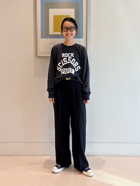 鈴木 ひかるさん（レディース・159cm）の秋コーディネート