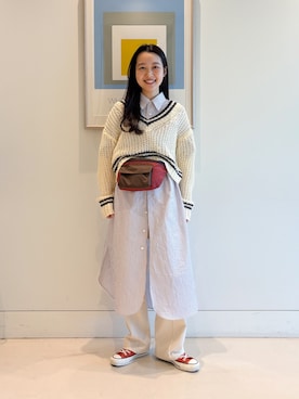 鈴木 ひかるさん（レディース・159cm）の春コーディネート