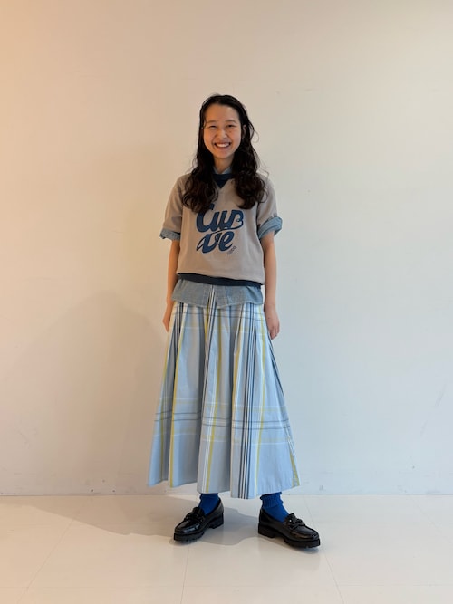 美品　PORTER　ポーター　ビームス　BEAMS　BOY タンカー　スカート ボーイ ビッグ タータン スカート（スカート）｜BEAMS BOY（ビームス
