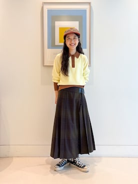 鈴木 ひかるさん（レディース・159cm）の秋コーディネート