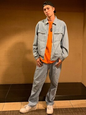 「秋のマイ旬スタイル」｜「アイテム（キャップ）」を使った、cole0428さん（メンズ・184cm）の秋コーディネート