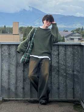 「アイテム（シューズ）」を使った、Kanjiさん（メンズ・179cm）の冬コーディネート