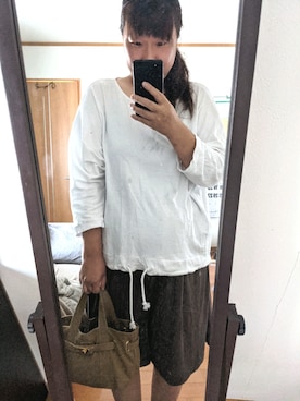 「LARU（ラル）のアイテム」を使った、sachii0525さん（レディース・173cm）の夏コーディネート