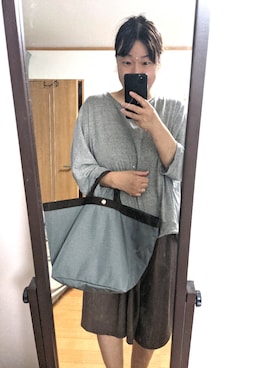 「LARU（ラル）のアイテム」を使った、sachii0525さん（レディース・173cm）の秋コーディネート