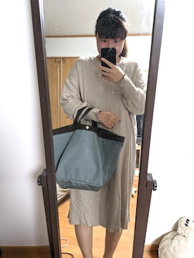 「アイテム（ワンピース/ドレス）」を使った、sachii0525さん（レディース・173cm・40代）の秋コーディネート