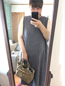 「アイテム（ワンピース/ドレス）」を使った、sachii0525さん（レディース・173cm・40代）の夏コーディネート