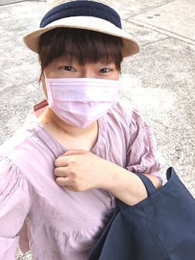 「ateliers PENELOPE（アトリエペネロープ）のアイテム」を使った、sachii0525さん（レディース・173cm）の夏コーディネート