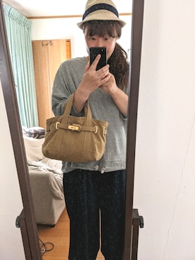 「LARU（ラル）のアイテム」を使った、sachii0525さん（レディース・173cm）の夏コーディネート