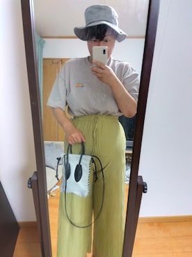 「Champion（チャンピオン）のアイテム」を使った、sachii0525さん（レディース・173cm・40代）の夏コーディネート