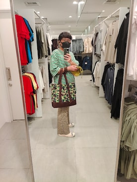 「united arrows」｜「アイテム（その他シューズ）」を使った、kobejaponさん（メンズ・171cm）の夏コーディネート