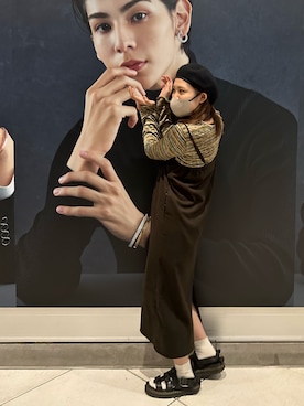 hanahさん(レディース・163cm)の冬コーディネート