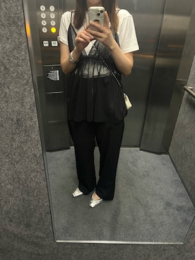 axxcoさん（レディース・159cm）の夏コーディネート